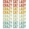 Crazy Cat Lady Purple Cats
