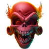 Red laughing Skull