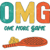 Frasi Padel Divertenti OMG One More Game
