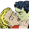 A kiss with buttons