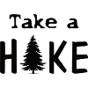 Take a Hike schwarz