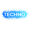 Techno Techno Bleu Splat