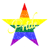 LGBTQ pride star