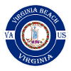 Virginia Beach Virginia Flag USA Souvenir Badge