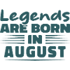 Les légendes naissent en août