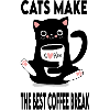 Katzen machen die beste Kaffeepause