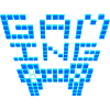 Gamer-Szene-blau
