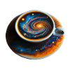 Space Coffee Galaxy Delicious