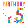 Anniversaire garçon bloque 5 ans