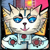 Robot cat Cartoon