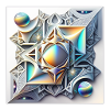 Mystical fantasy square