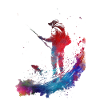 Fishing sport art #fishing