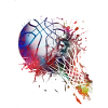 Basketbal sport kunst #basketball