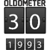 Oldometer 30th Birthday Gift