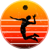 Joueurs de volleyball Volleyball masculin
