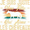 Cadeau cavalière. Amoureuse du cheval.