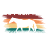 amoureuse des chevaux - cadeau Cavelier.