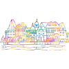 Bunte Häuser