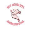 Axolotl Wassertier Wasser Geschenk