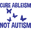 Cure Ableism Not Autism 2