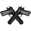 pistol revolver automatic gun fire