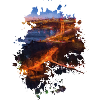 Stadt bei Nacht