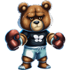 Boxing bear