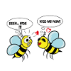 Comic bee