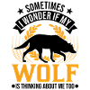 Wolf Liebhaber Geschenk Wolfsrudel