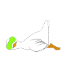 Ente lustig faul Spruch