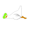 Ente lustig faul Spruch