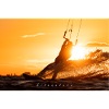 Sunset Kitesurfer Unhooked