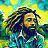 Van Gogh Rastafari Reggae Jamaica
