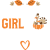 Turkey Girl Face - Thanksgiving