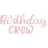 Birthday Crew