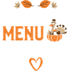 Thanksgiving Menu - Thanksgiving