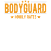 Bodyguard hourly wage