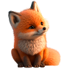 Fox sitting