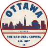 Ottawa Skyline Retro
