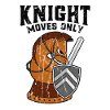 Knight moves only - Chess