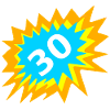 feiern, 30 bunt