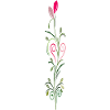 Flower ornament, rose