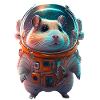 Hamster Astronaut Spacesuit