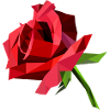 Rose Low Poly