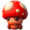 Cute Toadstool Monster Children