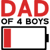 DAD OF 4 BOYS
