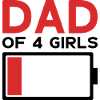 DAD OF 4 GIRLS