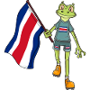Costa Rica Fan Frog