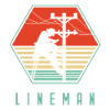 Retro Lineman For Lineman