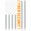 Cybersecurity American Flag